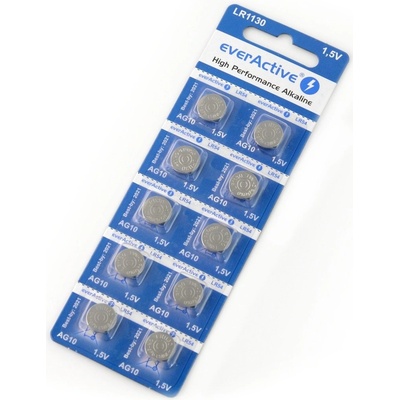 EverActive G10 LR1130 LR54 10ks EVAG10 – Sleviste.cz