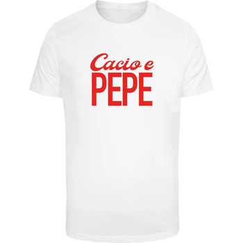 Mister Tee Тениска Cacio Pepe Tee white XXLUB-MT3302PC-00220 - Тъмносив, размер XS