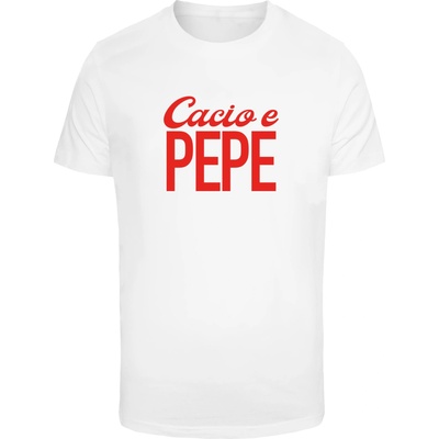 Mister Tee Тениска Cacio Pepe Tee white XXLUB-MT3302PC-00220 - Тъмносив, размер XS
