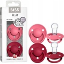 Bibs De Lux silikon 2 ks Coral / ruby