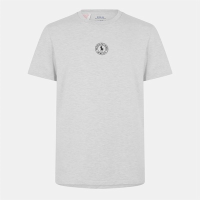 Ralph Lauren Тениска Polo Ralph Lauren Men's Puck Logo T-Shirt - Light Sprt Hthr