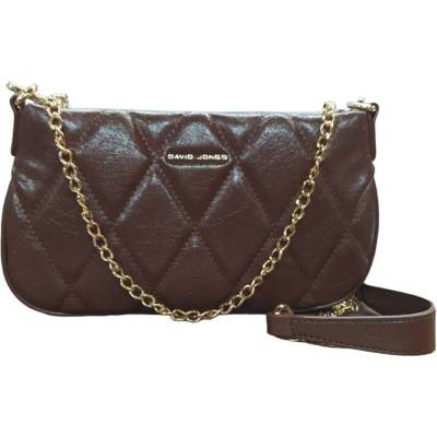 David Jones crossbody kabelka CM6557 hnědá