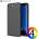 Huawei Honor V10 / View 10 Удароустойчив Litchi Skin Калъф и Протектор