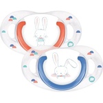 Bebeconfort Силиконови залъгалки Bebe Confort - Natural Physio, 6-18м, 2 броя, Sweet Bunny (3104201380) - ozone