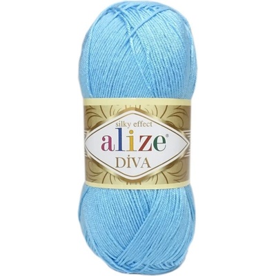 Alize Diva 346 svetlá modrá