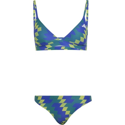 Adidas Бански костюм Adidas Women's Two Piece Swimsuit - Lucid Blue/Gr