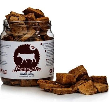 Raw Raw pochúťka mrazom sušená Hovädzia pečeň 90 g