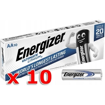 Energizer Ultimate Lithium AA 10ks 5597525