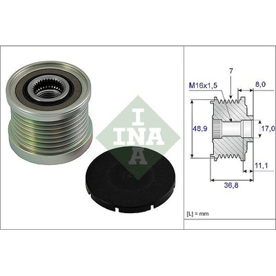 Předstihová spojka Schaeffler INA 535 0081 10