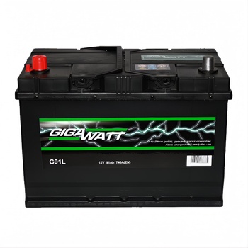 GIGAWATT 91Ah 740A left+ JIS (G91L)