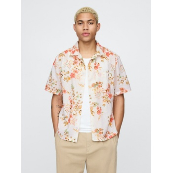 GAP Ленена риза GAP GAP | Byal | МЪЖЕ | S