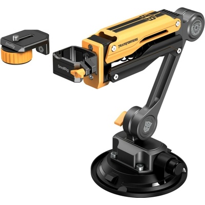 SmallRig 5528 mini Shock Absorber Arm pre DJI Osmo Pocket 3, GoPro HERO13, Insta360 X4 (BumbleBee)