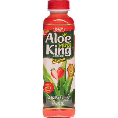 OKF Nápoj Aloe vera jahoda 500 ml