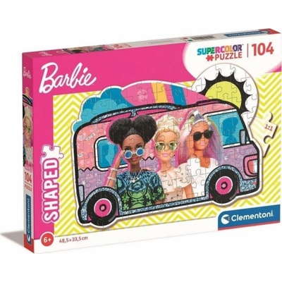CLEMENTONI 27162 Obrysové Barbie 104 dílků