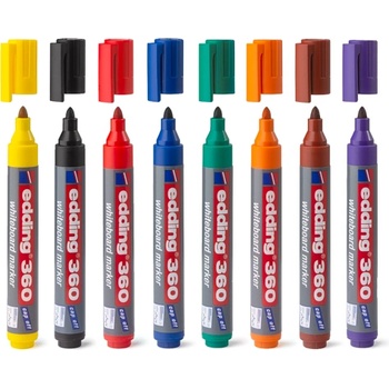 Image 1 of edding Борд маркер Edding 360 червен объл