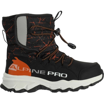 Alpine Pro ELPOCO čierna oranžová sivá