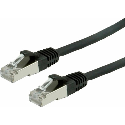 Value 21.99.1275 RJ45 CAT 6 S/FTP 7m černý