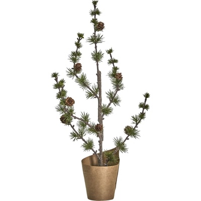 House Doctor Umělý stromek Cedar Stay Green 50 cm zelená barva plast