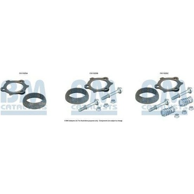 Montážní sada, filtr pevných částic BM CATALYSTS FK11025