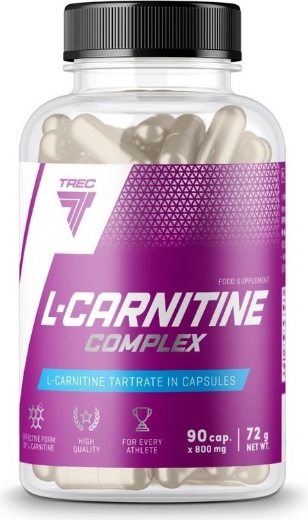 l carnitine complex trec nutrition L-Carnitine 90 kapslí od 246 Kč TREC NUTRITION L-CARNITINE COMPLEX 90TAB