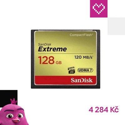 SanDisk Extreme CompactFlash 128 GB UDMA7 SDCFXSB-128G-G46