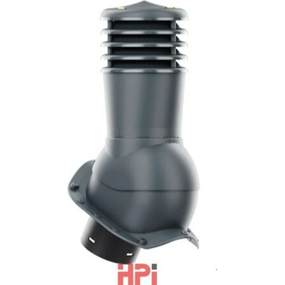 HPI Odvětrávací set 150 mm nejvyšší profil pro plechové tvarované krytiny antracit