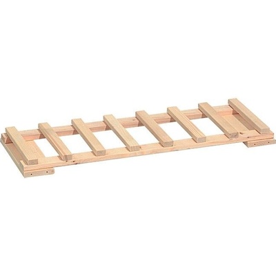 Regalux Heavy Police na láhve, 30 × 80 cm, dřevo 10960140