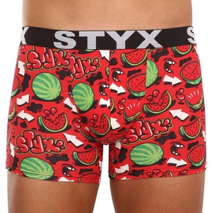 Styx Мъжки дълги боксерки Styx спортни еластични къси панталони диня Styx | Mnogotsveten | МЪЖЕ | XXL