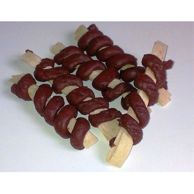 Salač Pamlsek Twister kačací s plátkami z tresky 250 g