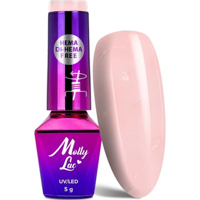 Molly Lac Gél lak Sparkling French 700 5 ml