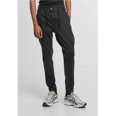 Urban Classics Мъжки Дънки Antifit Denim black washed 44UB-TB7567-00709 - Тъмносив, размер 38