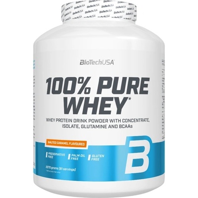 BioTechUSA 100% Pure Whey [2000 грама] Подсолен карамел