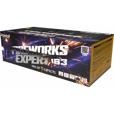 Pyrotechnika ohňostroj Fireworks Expert 163 ran 30 50 mm