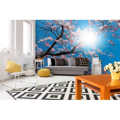 DIMEX ART Самозалепваща се флизелинова фототапета цъфтящо дърво 375 x 250 см