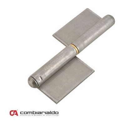 Pánt s platňou dvojdielny L - 140 mm (pravý)