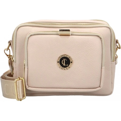 Locca dámská crossbody kabelka pudrová Marttela pudrová