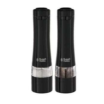Russell Hobbs Ръсел Хобс 28010-56 Мелничка за сол и черен пипер, черна (28010-56) (28010-56)