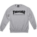 Pánske mikiny Thrasher Skate Mag Crew mikina gry