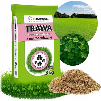 Dekoratívna tráva, zmes trávy, záhradná, športová Egarden 120 m² 3 kg