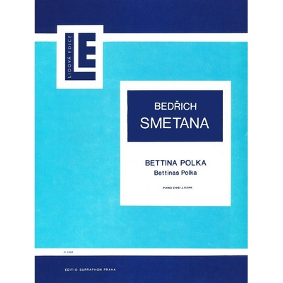 Bettina polka noty pre klavír od Bedřich Smetana