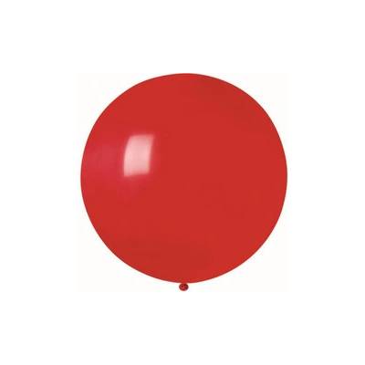 Svet balonku Guľatý pastelový balónik 80 cm biely