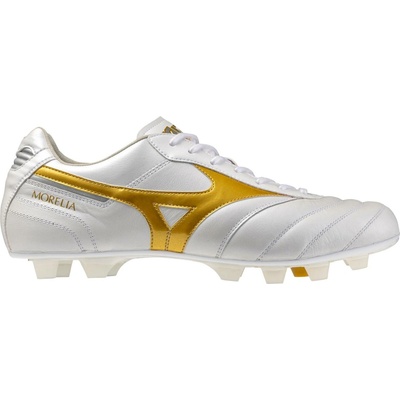 Mizuno Morelia II Japan FG White / Football Gold / Galaxy Silver