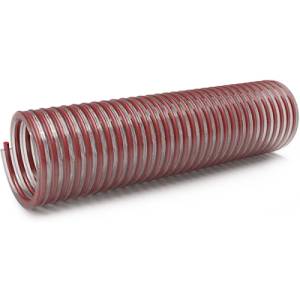 HERLY Смукателен маркуч 2", 6 bar, армирана спирала, HERLY RED (PVC спирала 2")