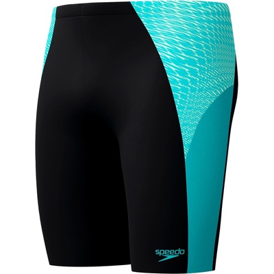 Speedo max splice mid jammer turquoise/black xxl - uk40