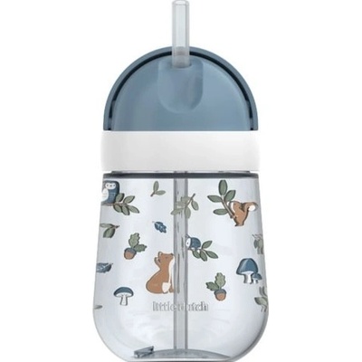 Little Dutch Forest Friends Hrnek s brčkem 300 ml