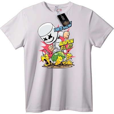 NOONEBRAND Тениска Мразя Бавния DJ - XS, Black