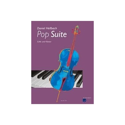 Pop Suite + CD pre violončelo a klavír od Hellbach Daniel