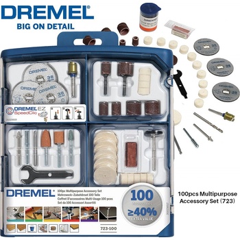 DREMEL Súprava 100ks univerzálna modulárna (723)