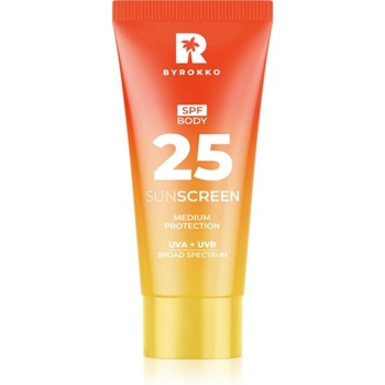 BYROKKO Body Sunscreen слънцезащитен крем за тяло SPF 25 150ml