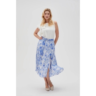 Marisse Moodo Women's Skirt L-Sc-4610 L.Blue biela svetlomodrá modrá